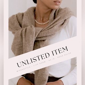 LIVE • UNLISTED ITEM • AS IS • READ RULES